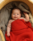 Hvid - Blanket - felix - red