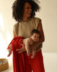 Hvid - Blanket - felix - red