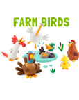 Heyclay - Farm birds - 15 cans