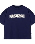 Repose Ams - boxy tshirt - cosmic navy