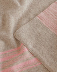 HVID - Blanket Gilbert - sand/bubblegum