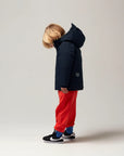 Gosoaky - rain & winter coat - chipmunk - sky captain blue