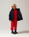 Gosoaky - rain & winter coat - chipmunk - sky captain blue