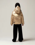 Gosoaky - rain & winter coat - flashy dragon - gold