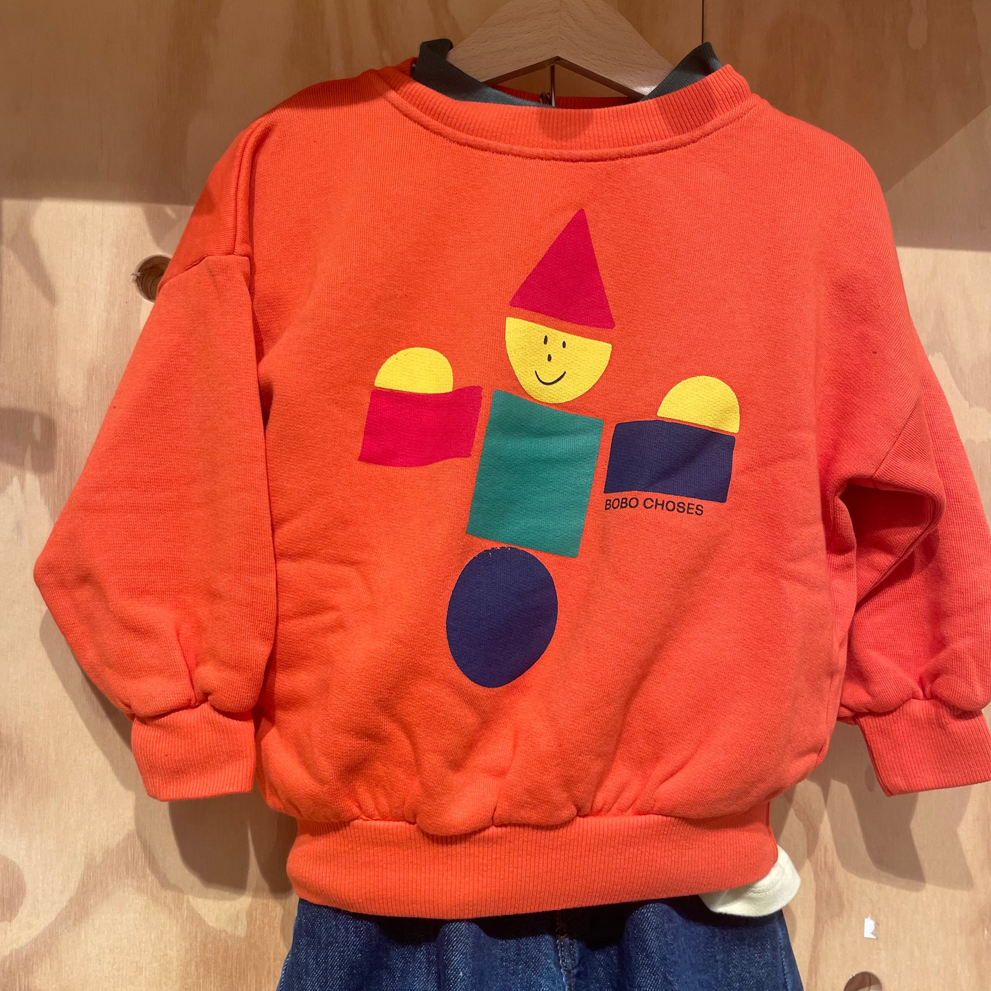 Bobo Choses - fun - kids wooden toy sweatshirt