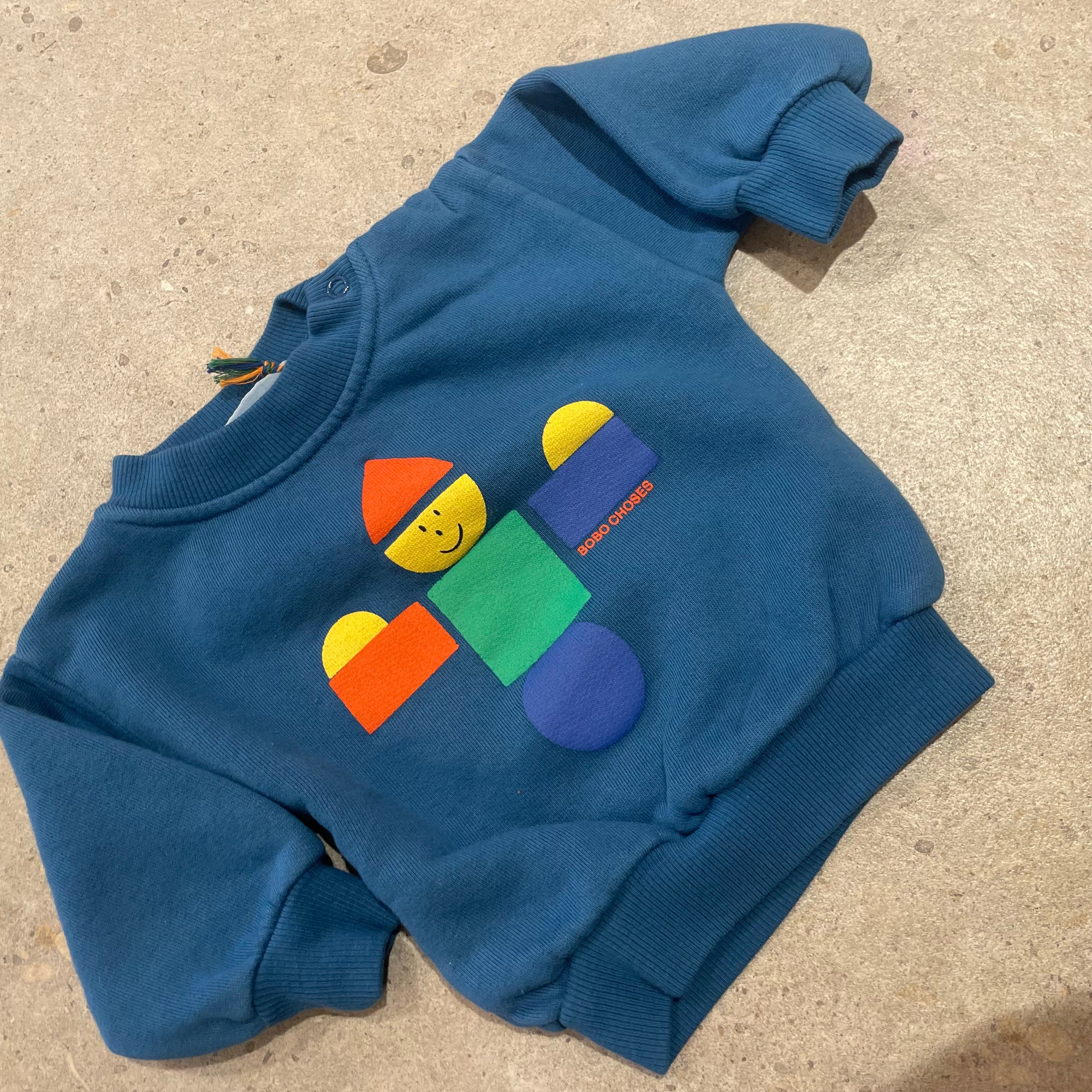 Bobo Choses - fun - baby - wooden toy fleece sweatshirt