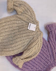Pequeno tocon - 1053 - chunky wool sweater - tan