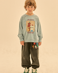 Jelly Mallow - animal friends pigment sweatshirt