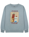 Jelly Mallow - animal friends pigment sweatshirt