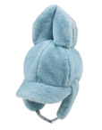 Jelly Mallow - rabbit fur earflap hat