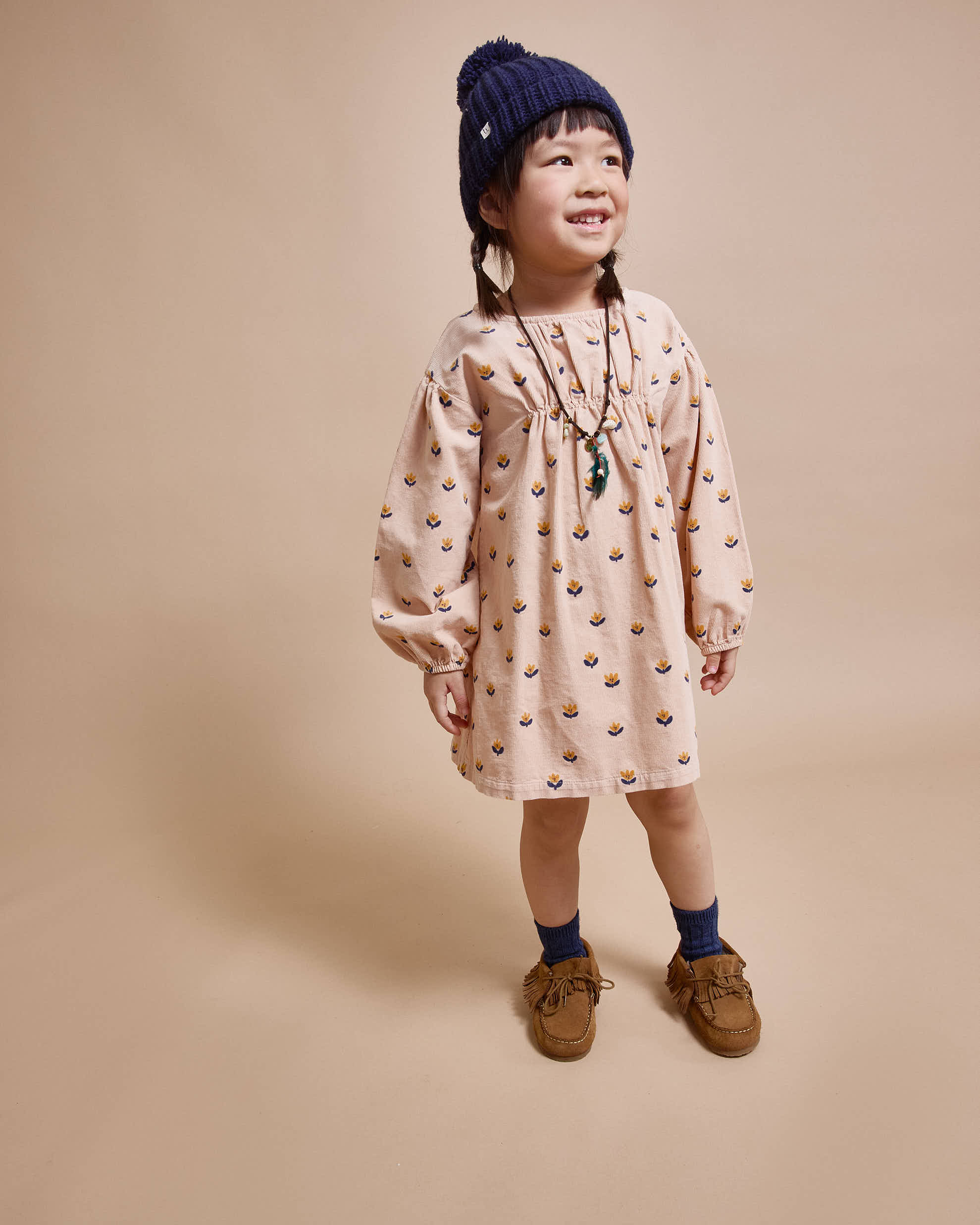 Buho - kids - naif dress - rose