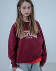 Repose Ams - raglan sweater - royal burgundy