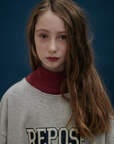 Repose Ams - cozy sweat dress - grey melange