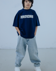 Repose Ams - boxy tshirt - cosmic navy