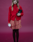 Repose Ams - ruffle skirt - coral bloom fiesta