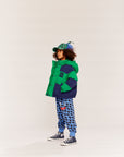 Wynken - burletta down jacket - navy/green