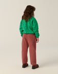 The campamento - kids - corduroy trousers - purple