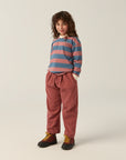 The campamento - kids - corduroy trousers - purple