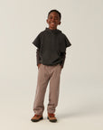 The campamento - kids - stripes trousers - grey