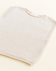 Hvid - wool vest - baby - harvey - cream