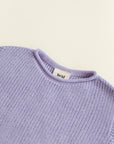 Hvid - wool vest - harvey - kids - lilac