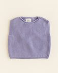 Hvid - wool vest - baby - harvey - lilac