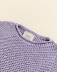 Hvid - wool vest - baby - harvey - lilac