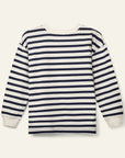 Wynken - stripe tee - pale yellow/ladybird