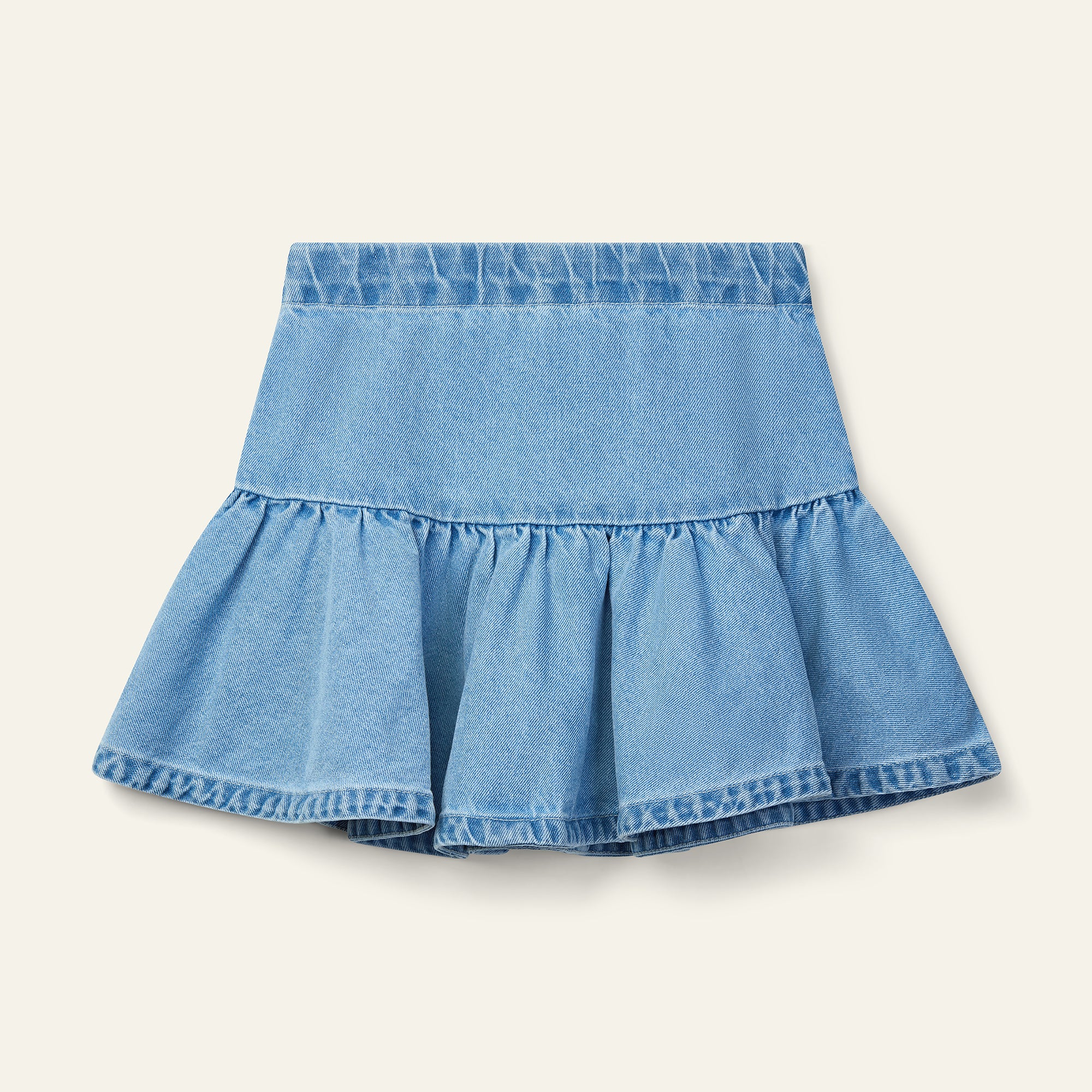 Wynken - cloud denim skirt - mid wash