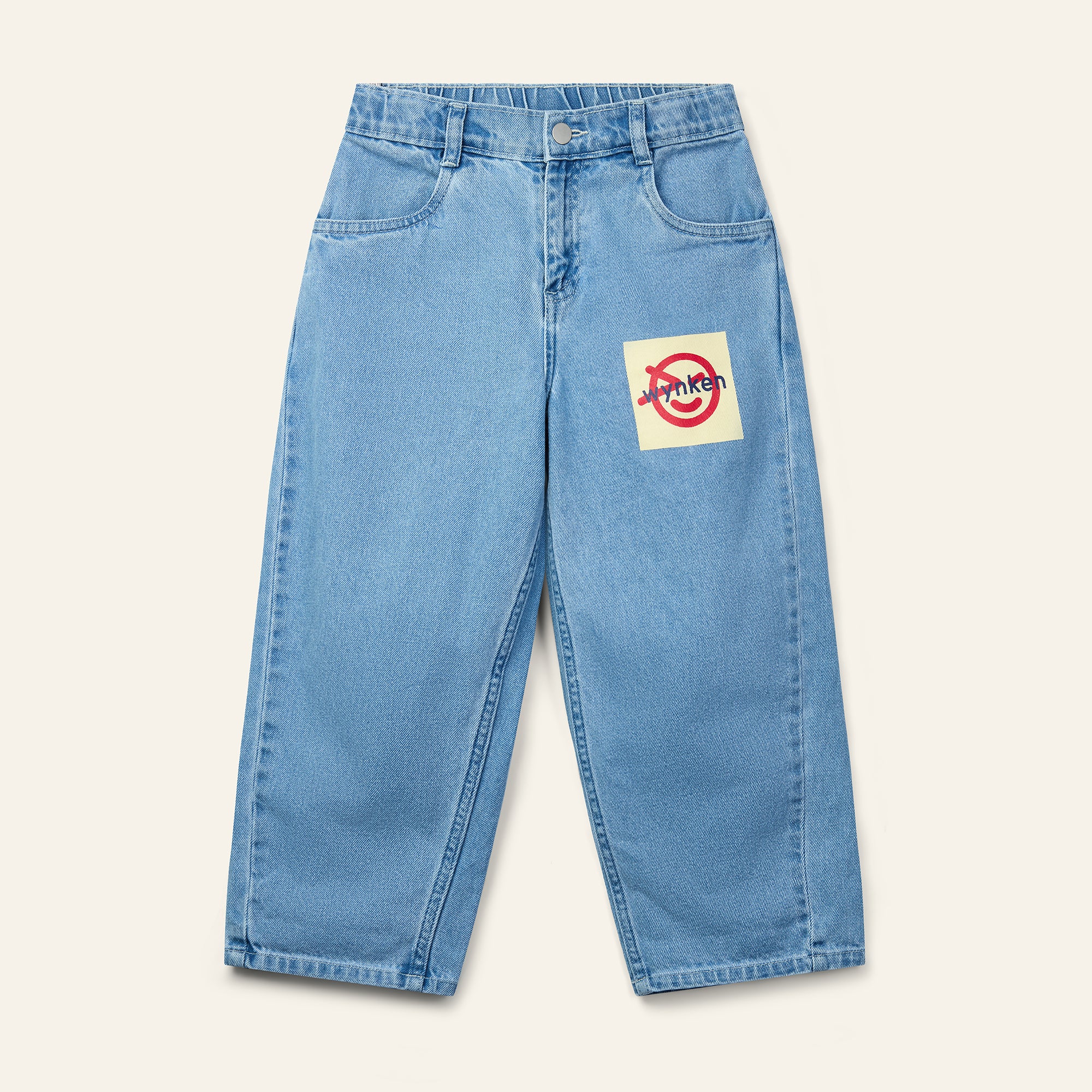 Wynken - mid wash jeans - light blue