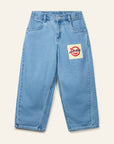Wynken - mid wash jeans - light blue