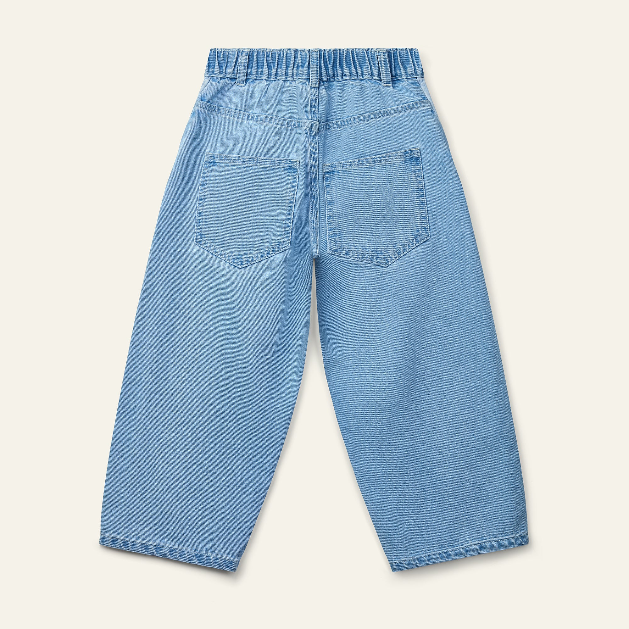 Wynken - panel jeans - mid wash/pale bleach