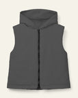 Wynken - loco padded hoodie - charcoal