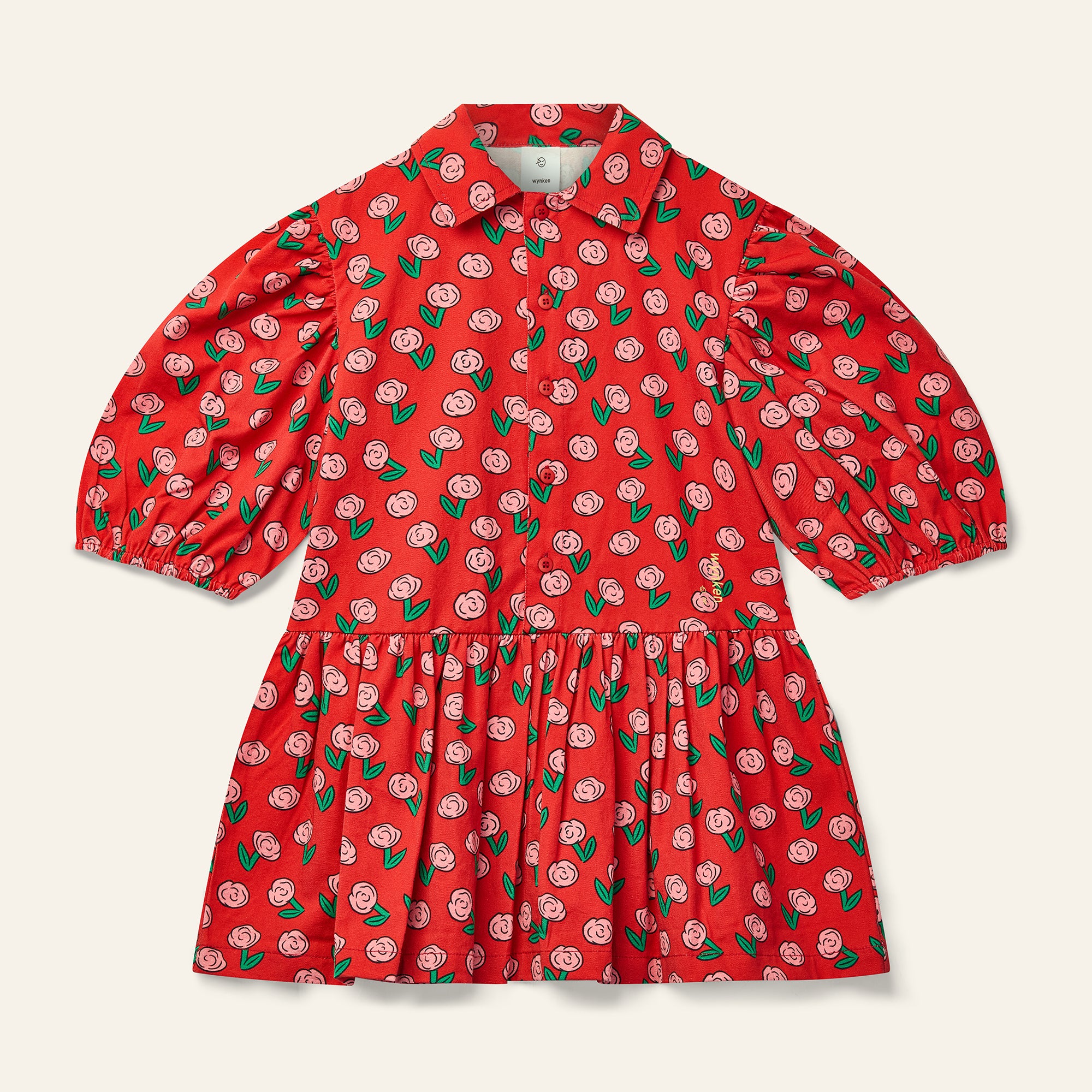 Wynken - beau collar dress - dancing dhalia