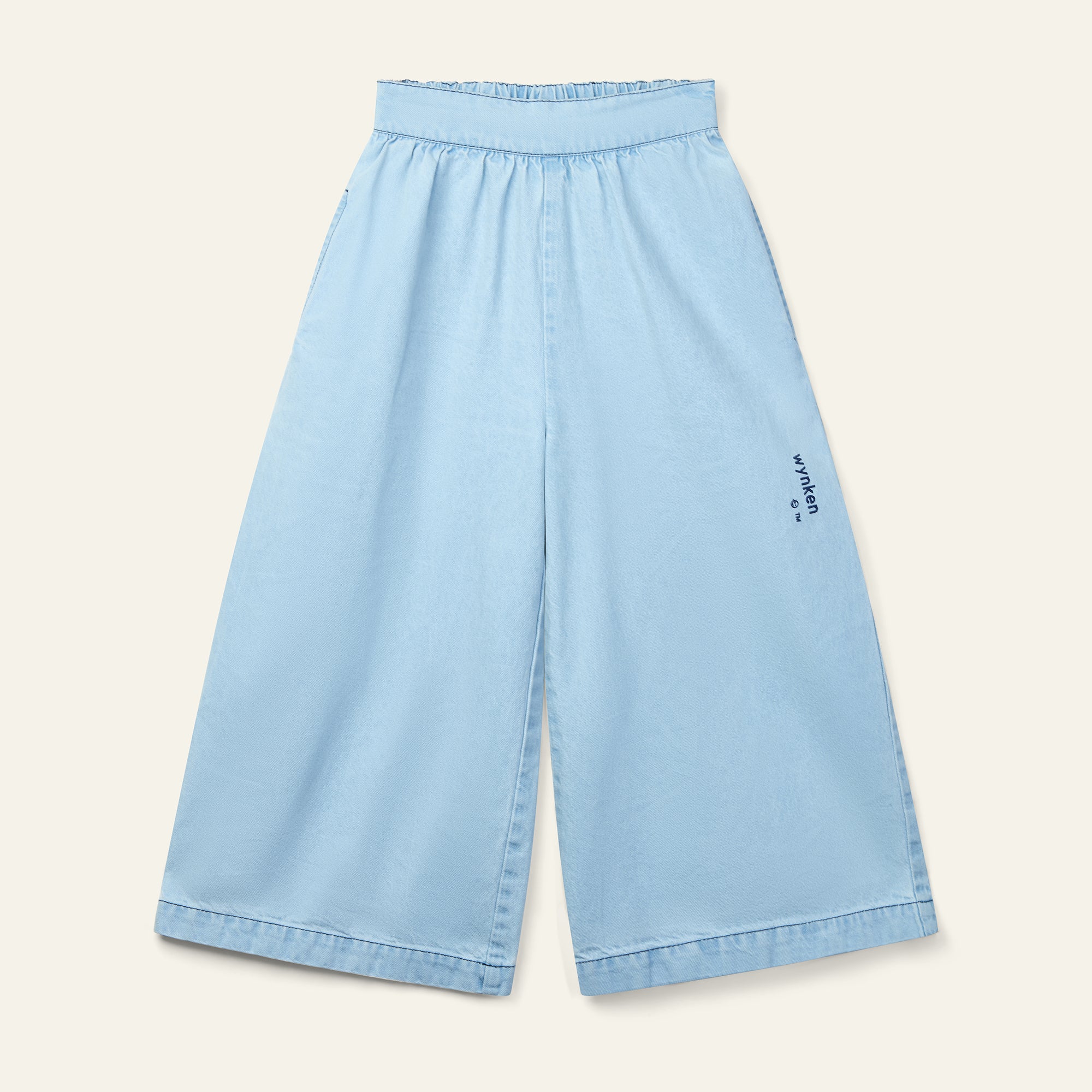 Wynken - anka culotte - pale bleached wash