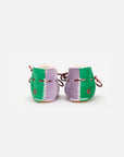 Bobo Choses - baby - colorblock booties - multicolor