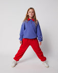 Bobo Choses - kids - polo sweatshirt - purple