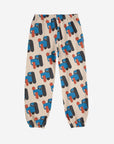 Bobo Choses - kids - doggy mate allover joggers - offwhite