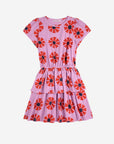 Bobo Choses - kids - kaleidoscope allover dress - purple
