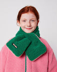 Bobo Choses - kids - sheepskin neck warmer - pink