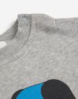 Bobo Choses - baby - doggy mate sweatshirt - light heather grey