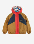 Bobo Choses - kids - doggy mate allover reversible anorak - offwhite