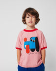 Bobo Choses - kids - doggy mate t-shirt - red