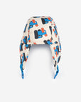 Bobo Choses - baby - doggy mate allover chapka - blue