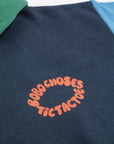 Bobo Choses - kids - tic tac toe hoodie - colorblock