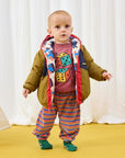 Bobo Choses - baby - roll the dice sweatshirt - brown