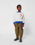 Bobo Choses - kids - dominos sweatshirt - light heather grey