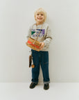 The New Society - Cesar Sweatshirt -Stellar Grey Melange