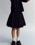 The New Society - Dahlia Skirt - Eclipse black