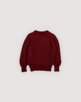 The New Society - lina Jumper - plum phantasy
